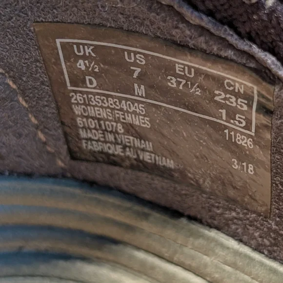 Women's Gray Knit Casual Shoes - Picture 2 of 5